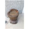 Image 1 : Seat - Repurposed Antique Mochi Pounding Barrel