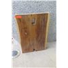 Image 2 : Qty 3 Solid Wood Slabs with Cutouts