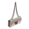 Image 1 : Chanel Grey Multicolor Nylon Reissue Flap Bag