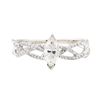 Image 2 : 0.75 ctw Diamond Ring - 10KT White Gold