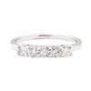 Image 2 : 0.50 ctw Diamond Ring - 10KT White Gold