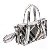 Image 1 : Burberry Beat Check Nylon and Leather Two-Way Shoulder Bag