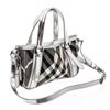 Image 3 : Burberry Beat Check Nylon and Leather Two-Way Shoulder Bag