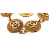 Image 2 : Chanel Vintage Gold CC Rue Cambon Coin Medallion Charm Bracelet