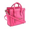 Image 2 : Cï¿½line Nano Luggage Tote Pink Leather Cross Body Bag