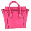 Image 3 : Cï¿½line Nano Luggage Tote Pink Leather Cross Body Bag