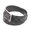 Image 5 : Louis Vuitton Damier Graphite Canvas Leather Inventeur Belt 85