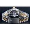 Image 3 : Rolex Mens 2 Tone 14K Blue Diamond & Sapphire Datejust Wriswatch
