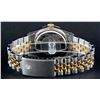 Image 7 : Rolex Mens 2 Tone 14K Blue Diamond & Sapphire Datejust Wriswatch