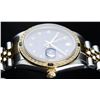 Image 8 : Rolex Mens 2 Tone 14K Blue Diamond & Sapphire Datejust Wriswatch