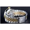 Image 9 : Rolex Mens 2 Tone 14K Blue Diamond & Sapphire Datejust Wriswatch