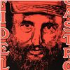 Image 2 : Steve Kaufman (1960-2010), "Fidel Castro" Hand Pulled Limited Edition Silkscreen on Canvas from an H