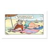 Image 1 : Bizarro! "Bacon Beach" Numbered Limited Edition Hand Signed by creator Dan Piraro; Letter of Authent