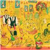 Image 2 : Wayne Ensrud "Chez Dumonet, Paris" Mixed Media Original Artwork; Hand Signed; COA
