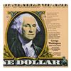 Image 1 : Steve Kaufman (1960-2010), "George Washington" Limited Edition Hand Pulled Silkscreen on Canvas, AP 