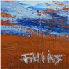Image 2 : Elliot Fallas, "Sun and Sail" Original Oil Painting on Gallery Wrapped Canvas, Hand Signed with Lett