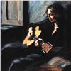 Image 2 : Fabian Perez, "Dream In A Dream" Hand Textured Limited Edition Giclee on Board. Hand Signed and Numb