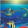 Image 2 : "Sea Turtle Reef" Limited Edition Lithograph by Famed Artist Wyland, Numbered and Hand Signed with C