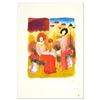 Image 1 : Moshe Leider, Original Watercolor Painting, Hand Signed with Certificate of Authenticity.