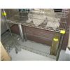 Image 1 : 2 SHELF METRO TYPE SHELVING UNIT ON CASTORS