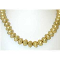 816 KIESELSTEIN-CORD 18k Gold Beads Necklace