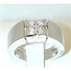 5637 VCA 18K White Gold Diamond Ring