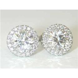 6820 TIFFANY & CO. Platinum Diamond Stud Earrings