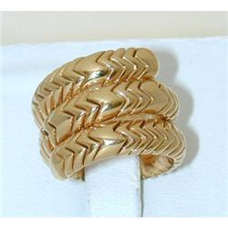 3471 BVLGARI 18K Gold Ring