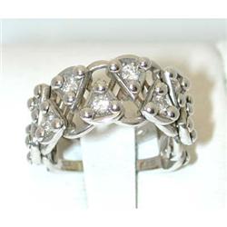 8517 SALAVETTI 18KW Gold Diamonds Ring