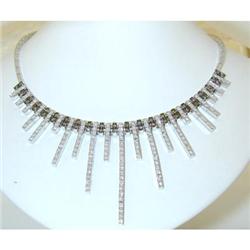 8604 Gubelin 18KW Gold Diamond Necklace