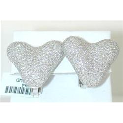 5220 SALAVETTI 18k White Gold Diamond Earrings