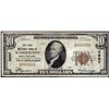 Image 1 : 1929 $10 First NB of Washington, North Carolina CH# 4997 National Currency Note