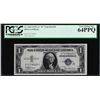 Image 1 : 1935A $1 "R" Experimental Silver Certificate Note Fr.1609 PCGS Very Choice New 64PPQ