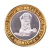 Image 1 : .999 Silver Boomtown Reno, NV $10 Casino Limited Edition Gaming Token