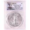 Image 1 : 2016-P $1 American Silver Eagle Coin PCGS Gem BU Struck at the Philadelphia Mint