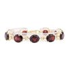 Image 1 : 14KT Yellow Gold 49.00 ctw Pyrope Garnet Bracelet