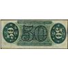 Image 2 : March 3, 1863 Fifty Cents Third Issue Spinner Fractional Currency Note