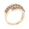 Image 4 : 14KT Rose Gold 1.45 ctw Diamond Ring