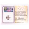 Image 2 : 1553 KB Hungary Denar 'Madonna and Child' Coin NGC AU50 w/ Story Box