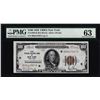 Image 1 : 1929 $100 Federal Reserve Bank Note New York Fr.1890-B PMG Choice Uncirculated 63