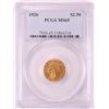 Image 1 : 1926 $2 1/2 Indian Head Quarter Eagle Gold Coin PCGS MS65