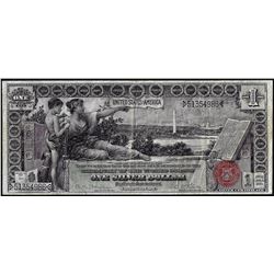 1896 $1 Educational Silver Certificate Note