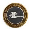 Image 1 : .999 Silver Hilton Las Vegas, Nevada $10 Casino Limited Edition Gaming Token