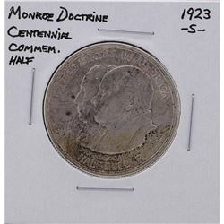 1923-S Monroe Doctrine Commemorative Half Dollar Silver Coin