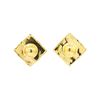 Image 1 : 22KT Yellow Gold Square Fashion Clip Earrings