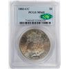 Image 1 : 1883-CC $1 Morgan Silver Dollar Coin PCGS MS65 CAC Nice Toning