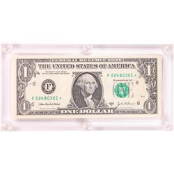 Pack of (100) 2003A $1 Federal Reserve STAR Notes Atlanta in Capital Holder