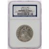 Image 3 : 1859-O SS Republic Seated Liberty Half Dollar Coin NGC Shipwreck Effect with Book