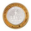 Image 2 : .999 Fine Silver Plaza Casino Las Vegas, Nevada $10 Limited Edition Gaming Token