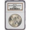 Image 1 : 1922 $1 Peace Silver Dollar Coin NGC MS65